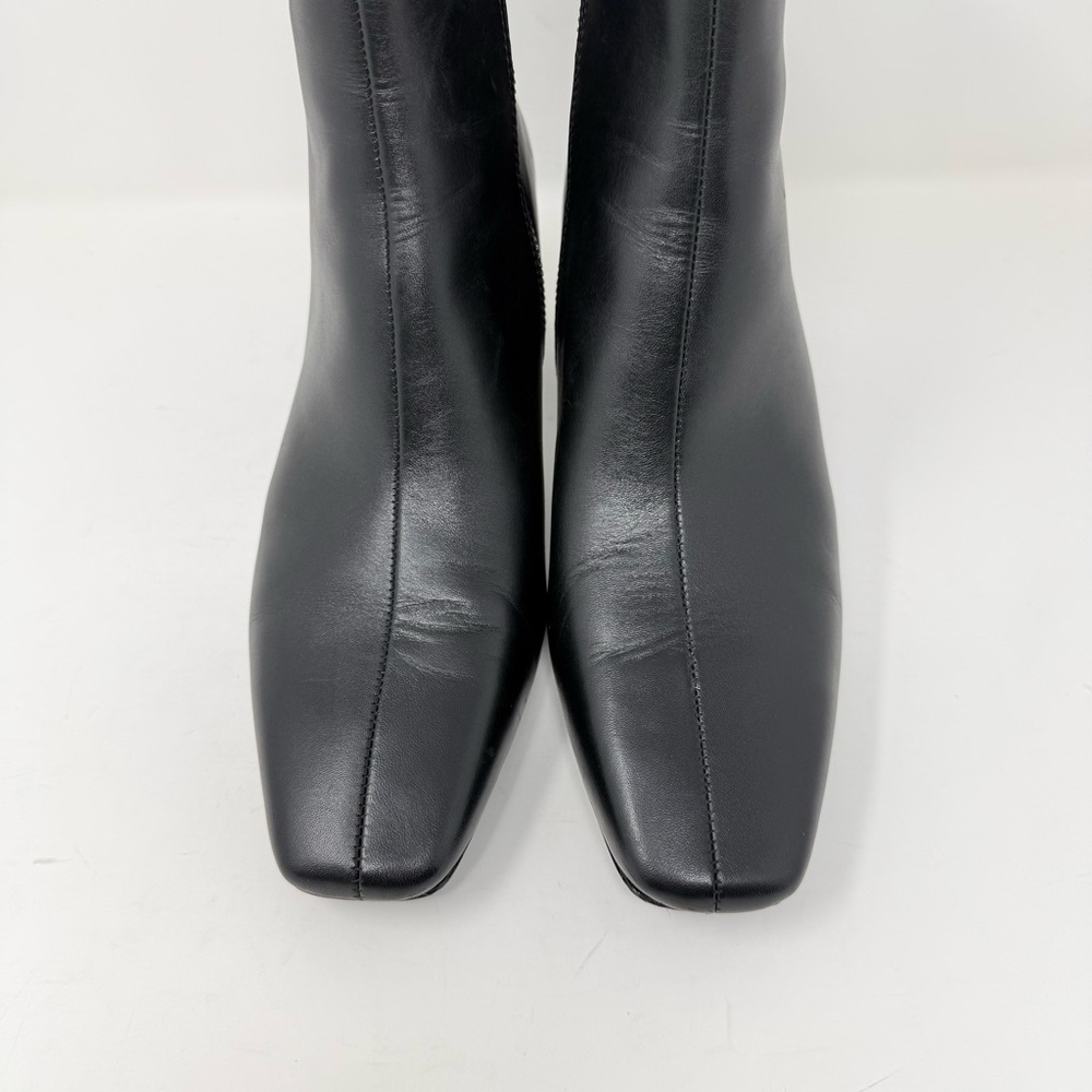 Rag & Bone Avery Zip Boots Black Leather Sz 39 - Picture 9 of 15